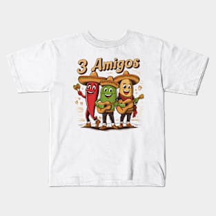 3 Amigos Kids T-Shirt